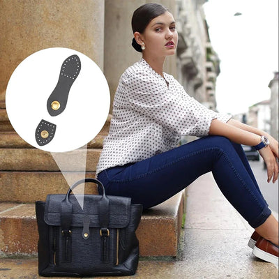 9cm Fashion Leather Bag Buckle Handmade Buttons Wallet Hasp Clasp Buckle Card Pack Buckle for DIY Handbag Accessories - Smarsty