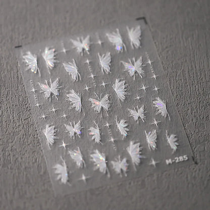 Kawaii Butterfly Nail Stickers for Stunning Manicure Decor - Smarsty