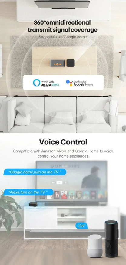 Tuya Zigbee Smart IR Remote Control for Home Automation - Smarsty