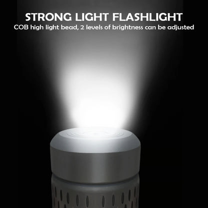 Upgraded Camping LED Telescopic Flashlight with Tripod Rechargeable Emergency Lamp Outdoor Portable orch Light Table Lamp Tent by Smarsty