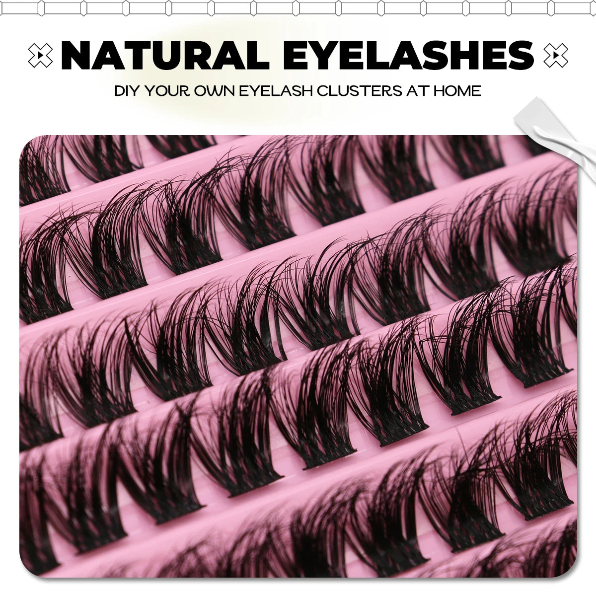 GROINNEYA DIY Lash Extension Kit with Strong Hold Bonds - Smarsty