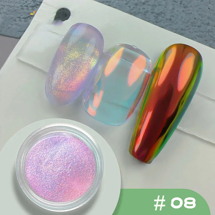 Pearl Effect Nail Powders for Stunning Mermaid Nails - Smarsty