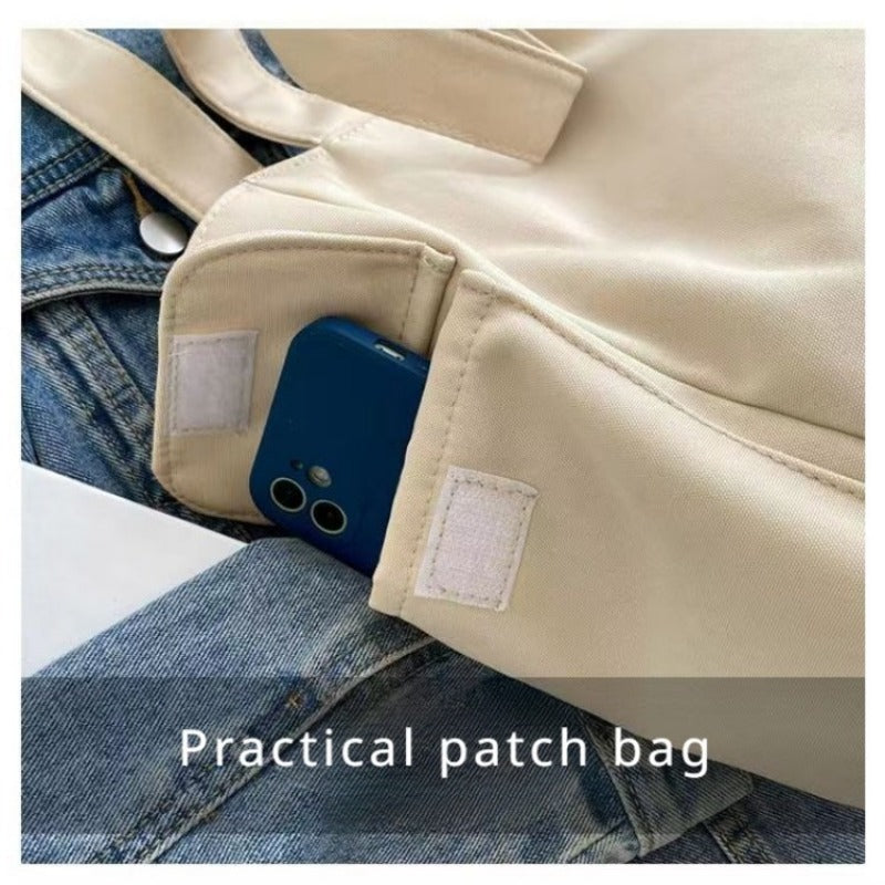 Women Canvas Tote Bag Large Capacity Shoulder Handbag - Smarsty