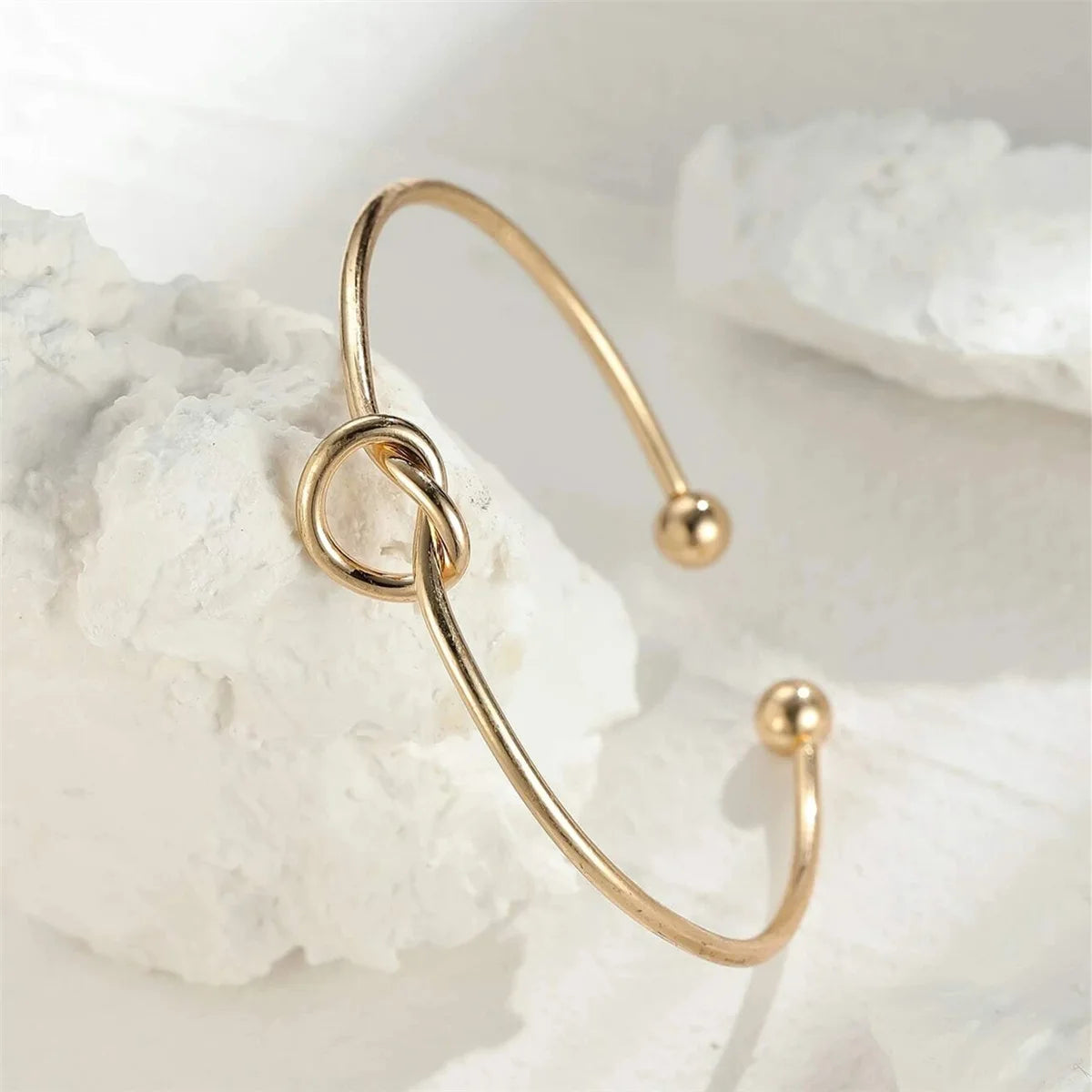 Vintage Stainless Steel Woven Twist Bracelet for Women - Smarsty