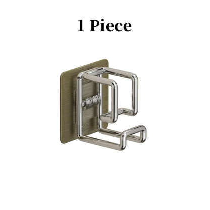 1/2/4/6Pcs Stainless Steel Washbasin Hook Multifunction Punch-free Kitchen Bathroom Rack Basin Storage Rack Towel Hanging Holder