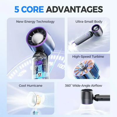 Foldable Handheld Small USB Charging Fan Portable Lashes Fan Eyelash Glue Dedicated Dryer for Women Lash Supplies Makeup Tools