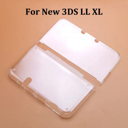 JCD Clear Split Shell Case for Nintendo 3DS XL - Smarsty