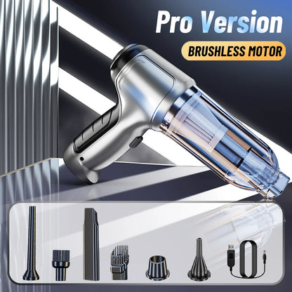 Cordless Car Vacuum Cleaner With Strong Suction Power - Smarsty