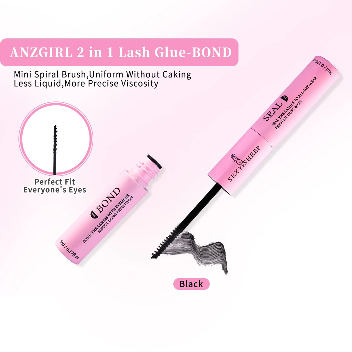 640pcs DIY False Eyelashes Extension Kit with Tools - Smarsty