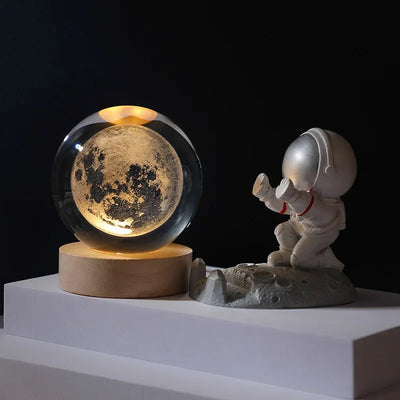 Galaxy Crystal Ball LED Night Light for Home Decor - Smarsty