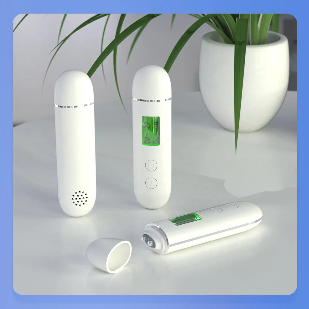 Portable Rechargeable Skin Analyzer for Moisture Detection - Smarsty