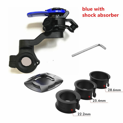 Handlebar Phone Mount With Shock Absorption Quick Lock - Smarsty