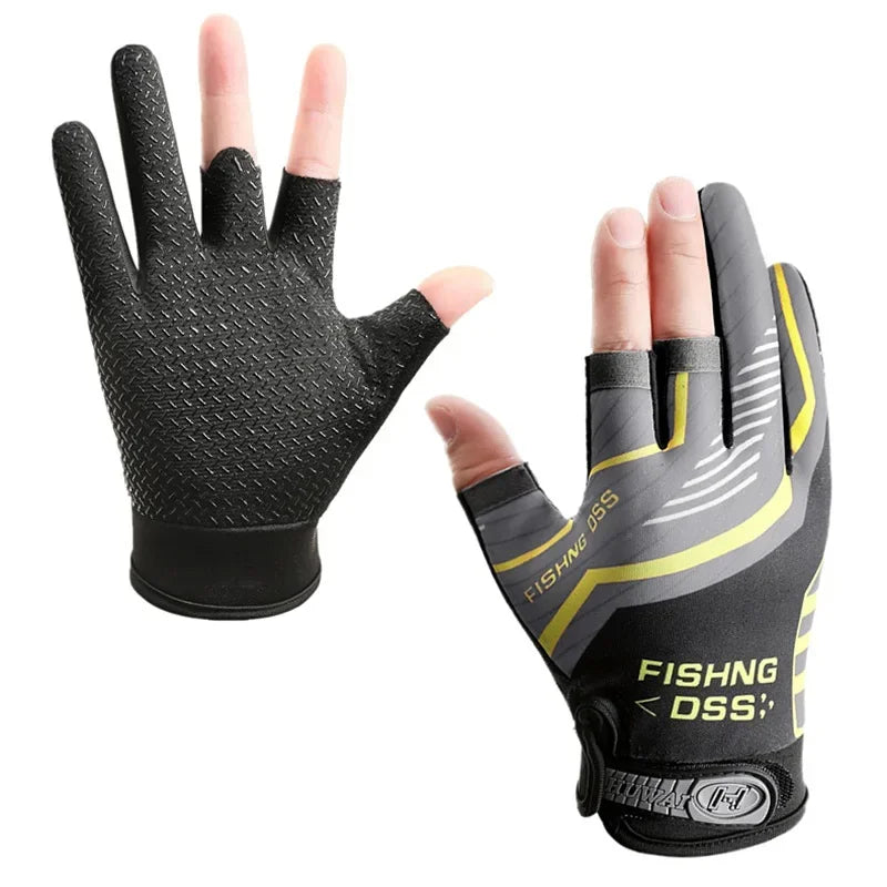 Men's Summer Fishing Gloves Breathable Anti Slip Protection - Smarsty