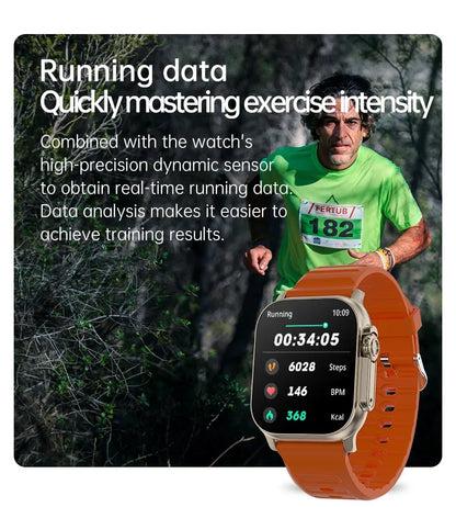 Original T900 Ultra 2 Smart Watch Bluetooth Call Feature - Smarsty
