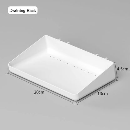 DIY Pegboard Accessories Kitchen Organization No Drill Hanging Shelf Storage Hooks Wall Organizer Crafts For Garage Room