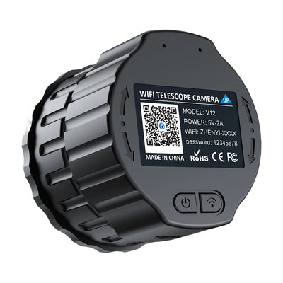 2K 4 Million High-Definition WiFi Electronic Eyepieces for 25mm-50mm Scopes WiFi Electronic Telescope Eyepiece for Bird Watching - Smarsty