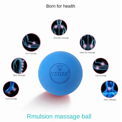 Rubber Fascia Massage Ball for Muscle Relaxation - Smarsty
