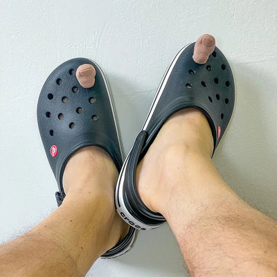 1pc Simulation Toe Shoe Decoration for Slippers Beach Shoes DIY Shoe Accessories Creative Cute Funny Removable - Smarsty