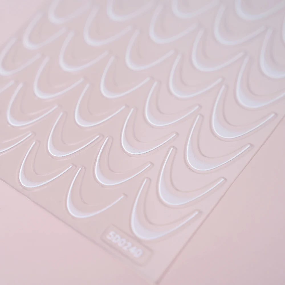 Self-Adhesive French Lines Nail Stickers for Easy Manicure - Smarsty
