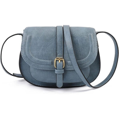 Boho Faux Leather Crossbody Bag For Women With Strap - Smarsty