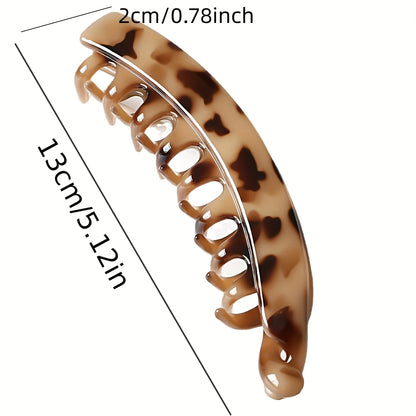 Matte Banana Hair Clip for Easy Ponytails - Smarsty