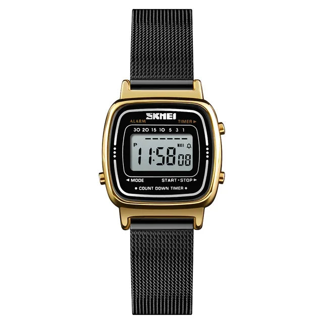 SKMEI 1901 Luxury Waterproof Digital Women's Watch - Smarsty