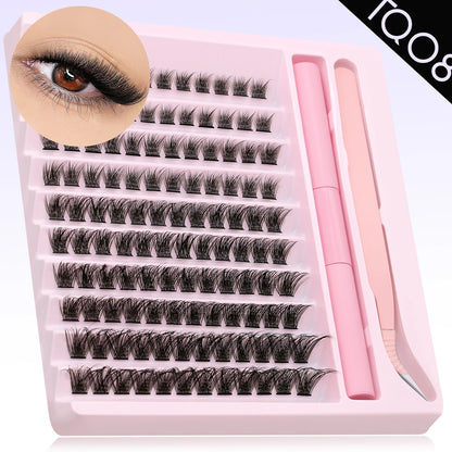 GROINNEYA DIY Eyelash Clusters Kit with Strong Hold - Smarsty