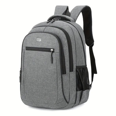 Large Capacity Backpack, Men's And Women's Student Computer BagMulti Pocket Waterproof And Wear-resistant Commuting Backpack,Chr - Smarsty