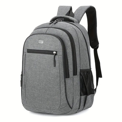 Large Capacity Backpack, Men's And Women's Student Computer BagMulti Pocket Waterproof And Wear-resistant Commuting Backpack,Chr