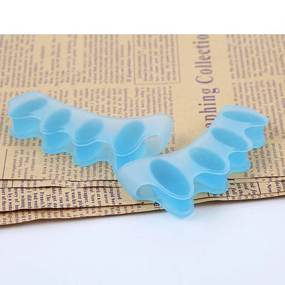 Toe Separators Doctor Recommended Correct Foot and Bunion Pain,Plantar Fasciitis Toe Straightener to Improve Functional Mobility - Smarsty