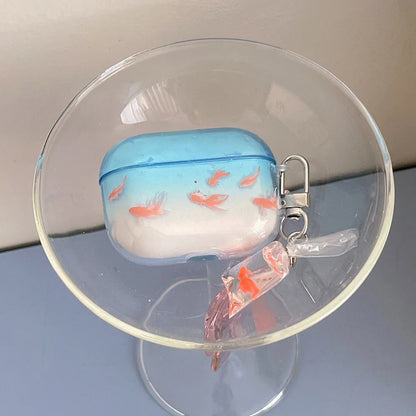 Cute Koi Gradient Earphone Case for AirPods Pro - Smarsty