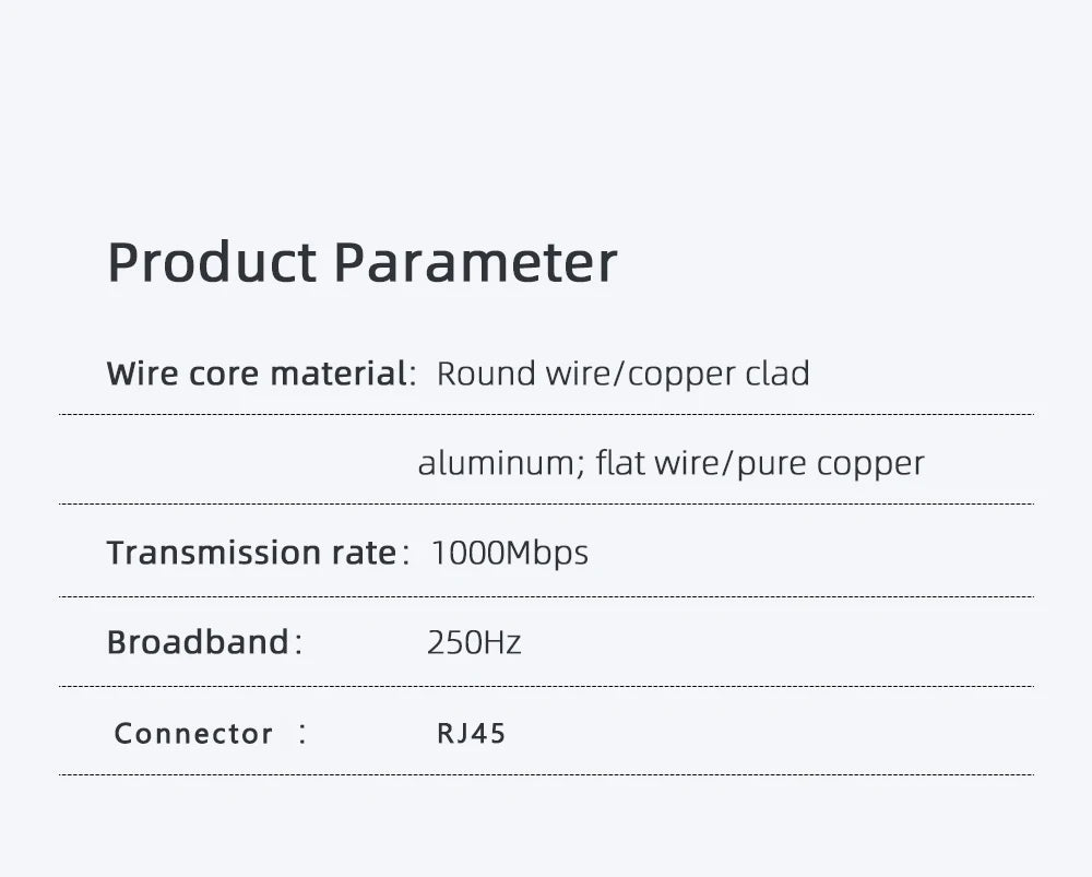 Cat 6 Ethernet Cable 1000M High Speed Slim Design - Smarsty