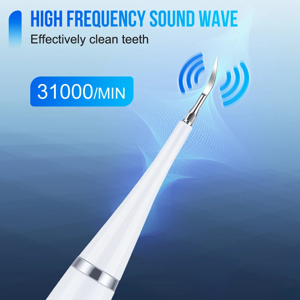 6 in 1 Ultrasonic Dental Cleaner for Effective Plaque Removal - Smarsty
