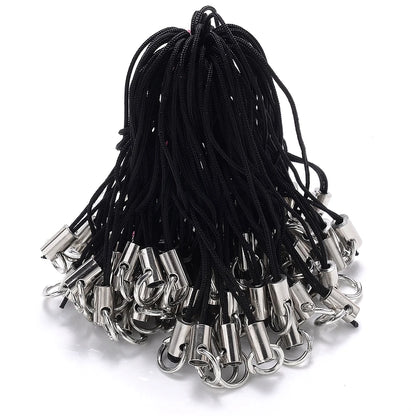 50pcs Mixed Color Lanyard Cord Pack With Jump Rings - Smarsty