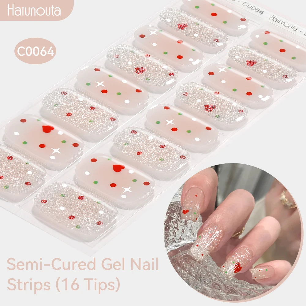Gradient Auroras Gel Nail Strips for Easy DIY Manicure - Smarsty