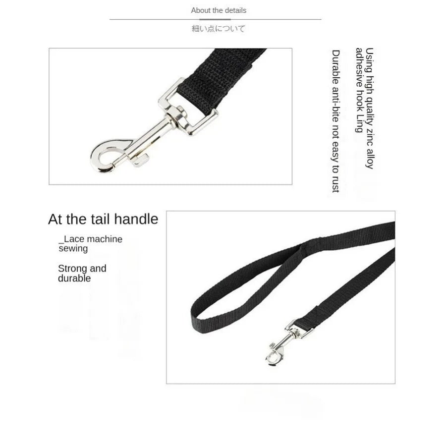 Nylon Dog Leash for Safe and Comfortable Walking - Smarsty