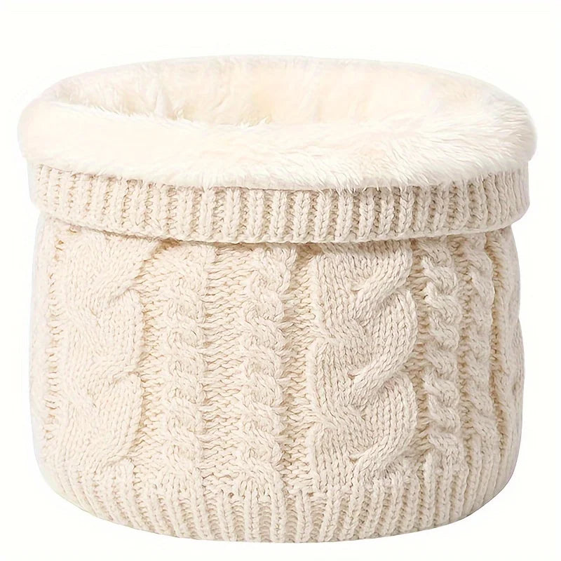 Fashion Polyester Fiber Neck Warm Scarf Suitable for Comfortable Winter Accessories for Men and Women in Cold Weather - Smarsty