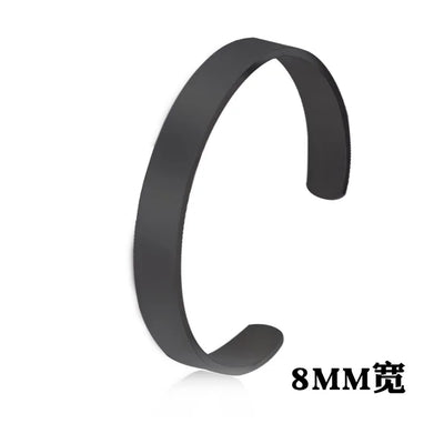 Adjustable Stainless Steel Men Bracelet Glossy Finish - Smarsty