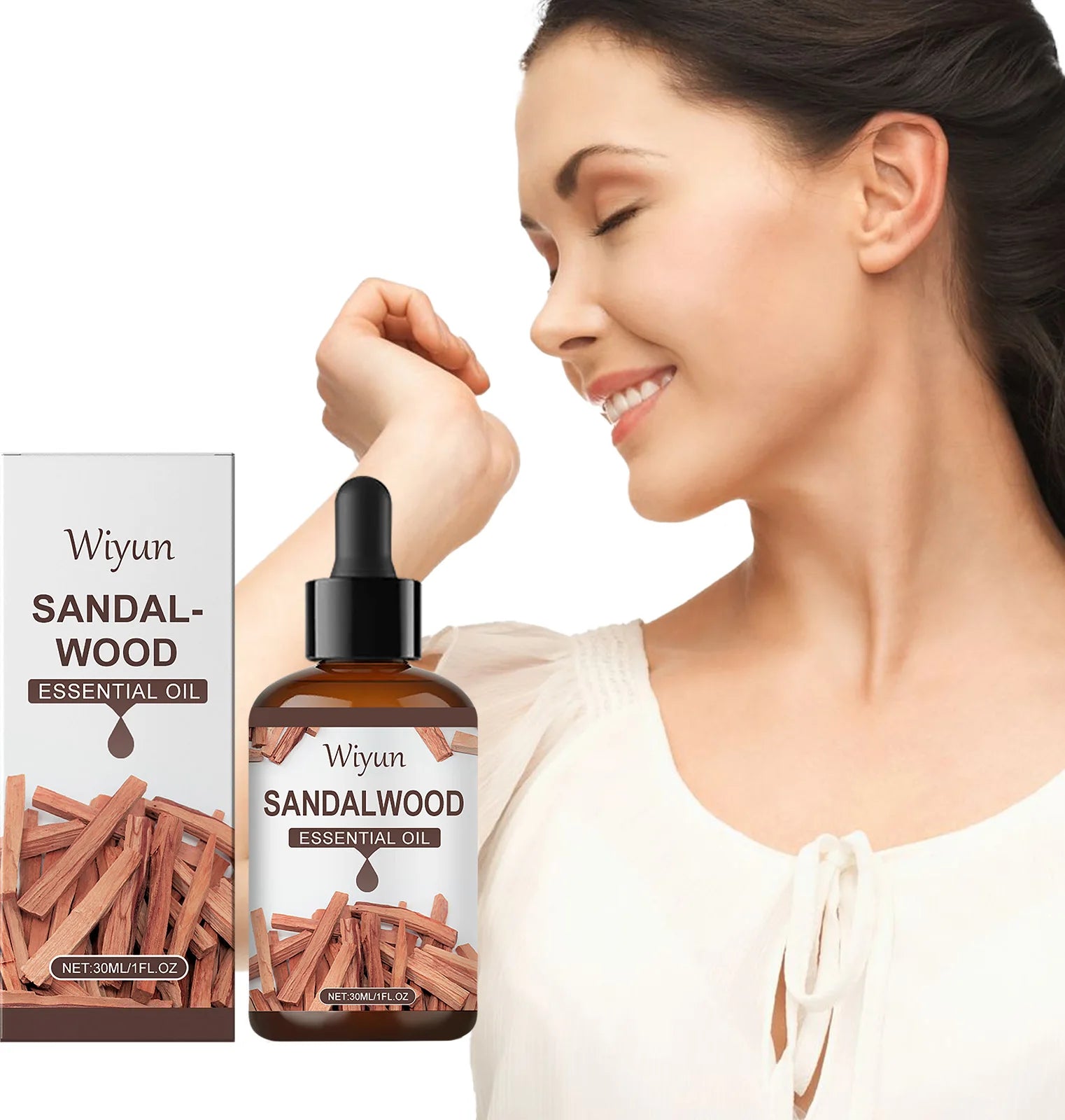 Sandalwood Essential Oil for Skin and Aromatherapy - Smarsty