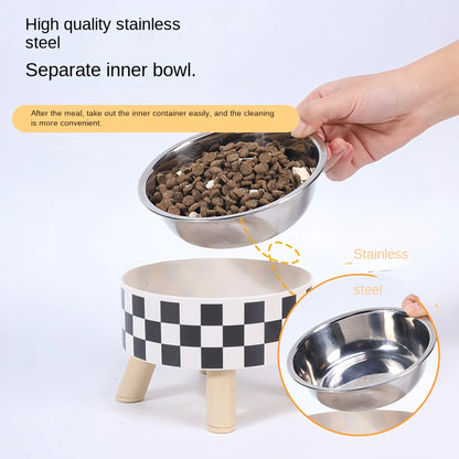 Elevated Cat Feeder Bowl for Comfortable Feeding - Smarsty