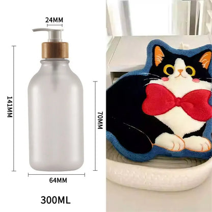 Liquid Soap Dispenser Bottle for Shampoo and Lotion - Smarsty