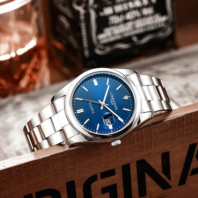 Chronos Luxury Waterproof Men's Wristwatch with Luminous Dial - Smarsty