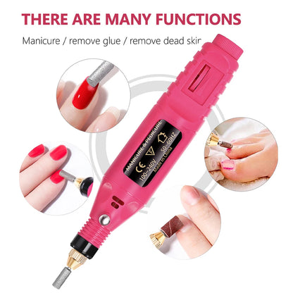 LULAA Professional Electric Nail Drill Set for Manicure - Smarsty