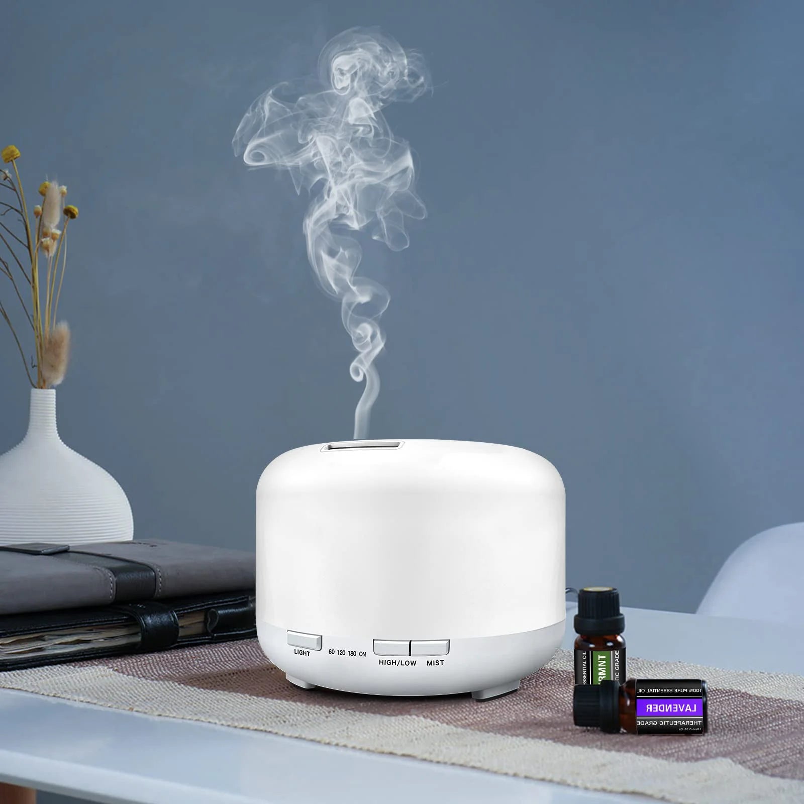 500ML Aroma Diffuser with Remote Control for Home - Smarsty