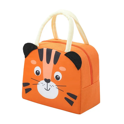Cartoon Kids Lunch Bag With Thermal Insulation Waterproof - Smarsty