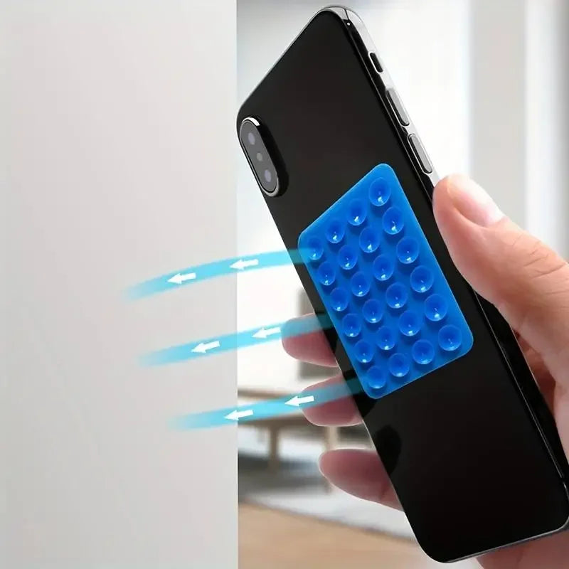 Silicone Suction Phone Holder Wall Mount Anti Slip Stand - Smarsty