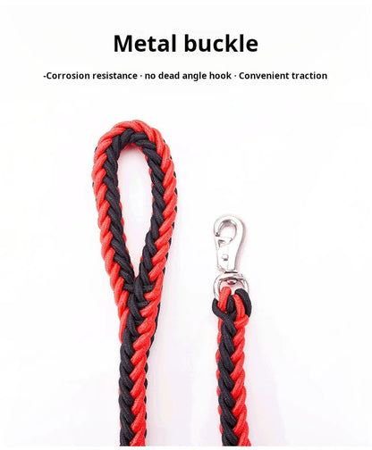 Comfort-Strong 5-Foot Braided Dog Leash for Training - Smarsty