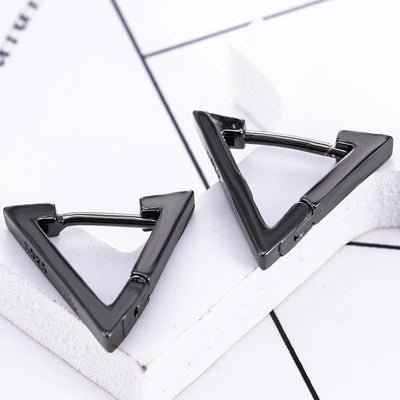 Punk Stainless Steel Stud Earrings Set for Men and Women - Smarsty