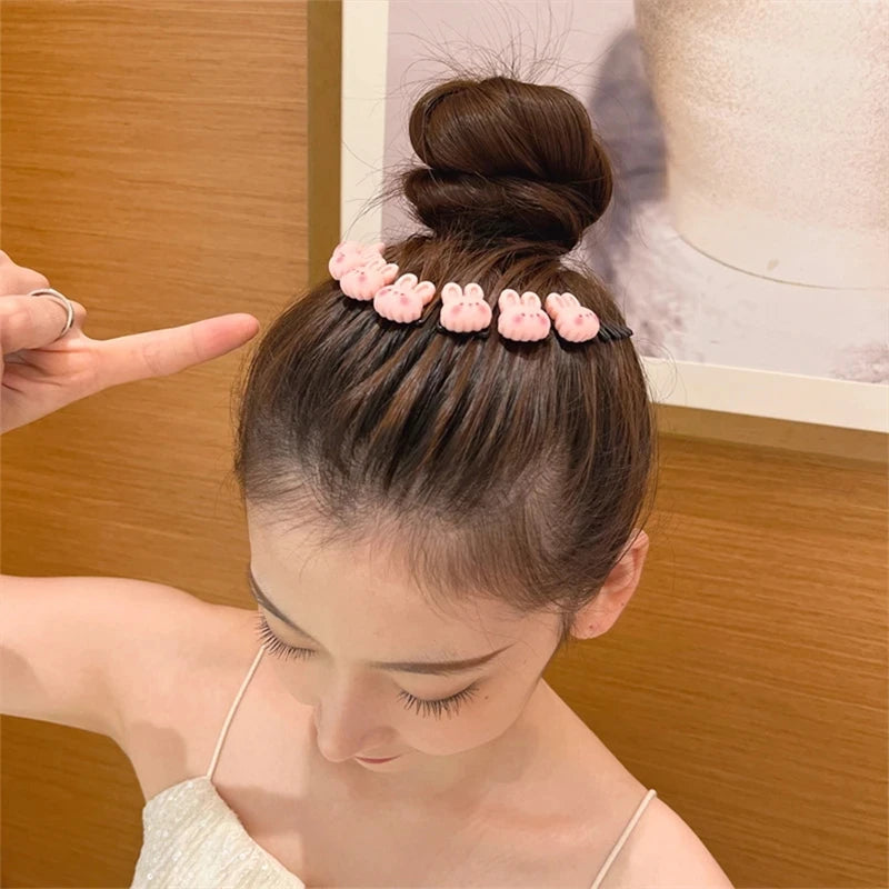 Colorful Hair Accessories Set for Girls with Combs and Clips - Smarsty