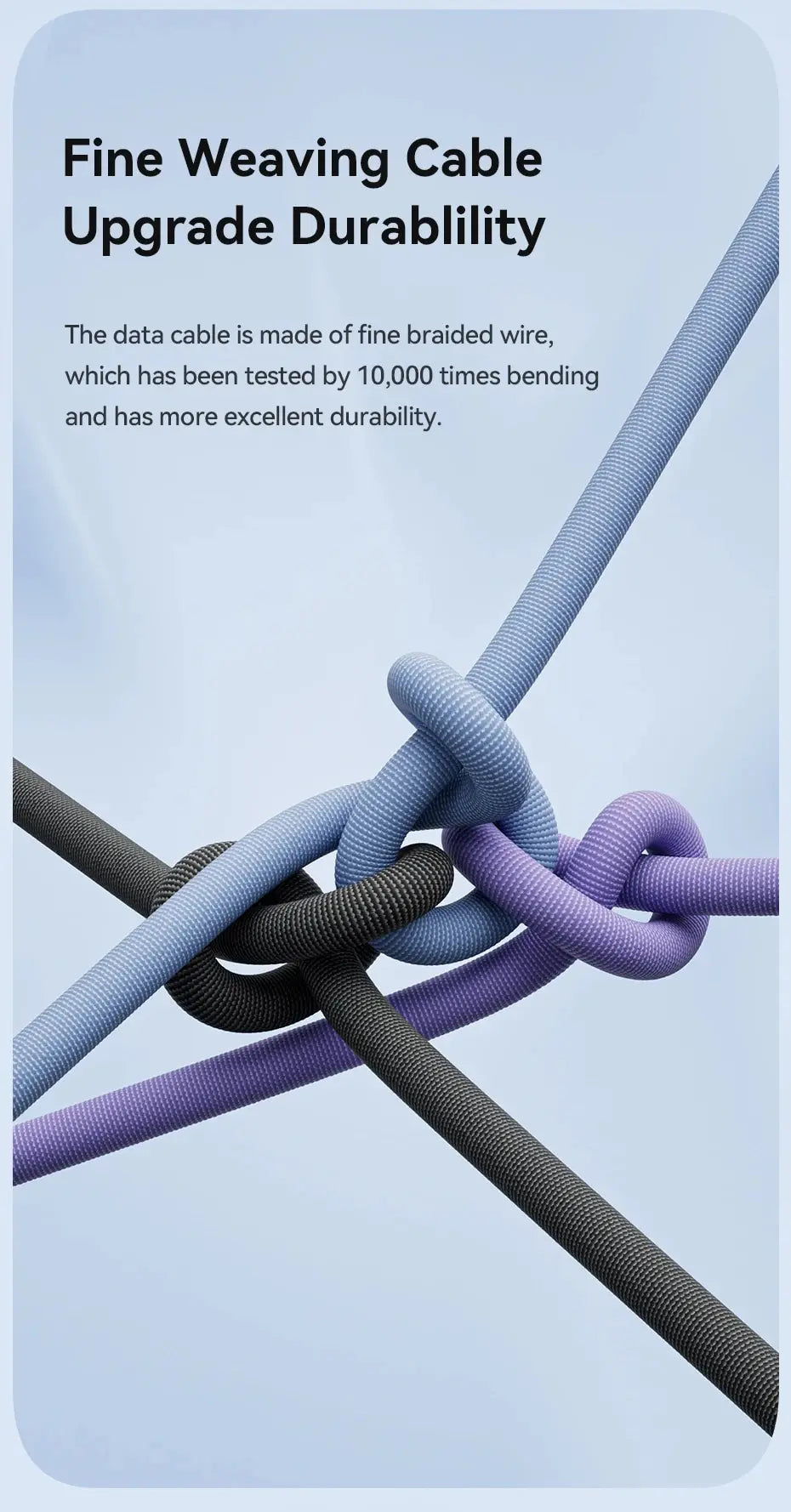 Toocki Type C to Type C Cable 100W PD Display Fast Charging Charger USB C to USB C Transparent Cable For Xiaomi Macbook